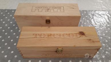 Cassette di legno per vini