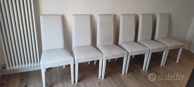 Sedie bianche 