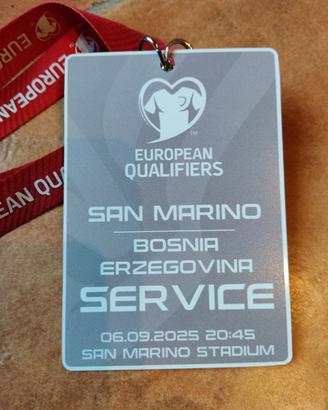 Sport Calcio San Marino Bosnia Erzegovina 2025