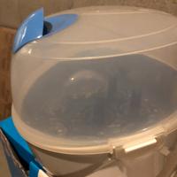 Sterilizzatore biberon e tettarelle da microonde