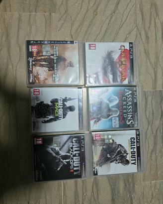ps3 slim con 10 giochi 