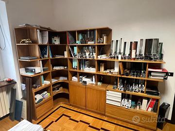 Grande Parete Attrezzata da Ufficio – Angolare e M