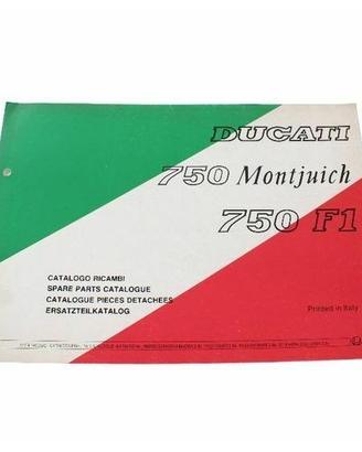 Catalogo scansionato in PDF ricambi Ducati 750 F1 