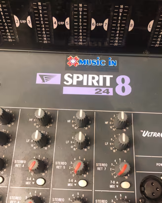 MIXER SOUNDCRAFT SPIRIT 24 8