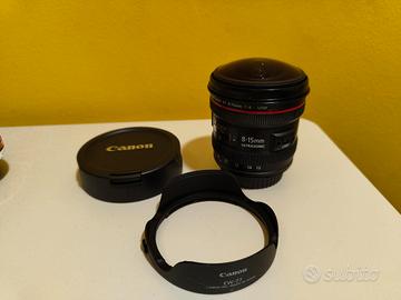 Canon fisheye zoom Lens 8-15mm