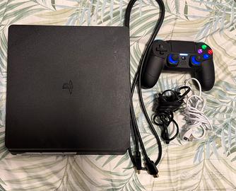 PS4 Slim 500GB + Controller + Cavettatura completa