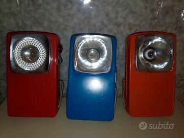 Lampadine tascabili vintage N°3 catarifrangenti