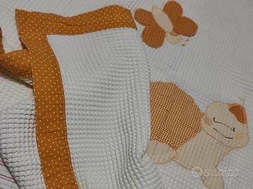 Coperta culla/ copertina lettino/ coperta leggera/