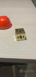 Cubo oro minecraft ovetto kinder