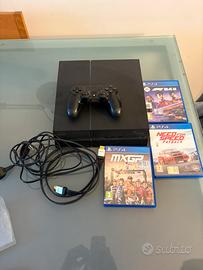 Playstation 4 + joystick + 3 giochi