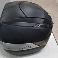 Baule da moto con staffa