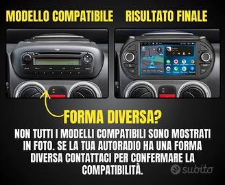 Peugeot Bipper Autoradio Android stereo 2 din +KIT