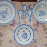 Set piatti porcellana "chicco di riso" Cina