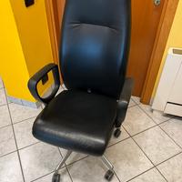 Sedia pelle da ufficio