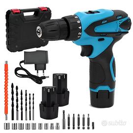 Trapano Avvitatore 24V Completo di 24 Accessori