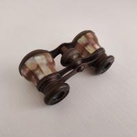 Binocolo da teatro opera antico in madreperla