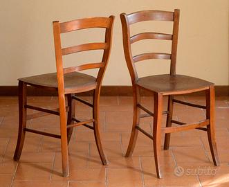 Coppia sedie Thonet anni '50