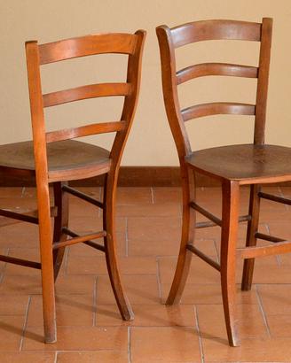 Coppia sedie Thonet anni '50