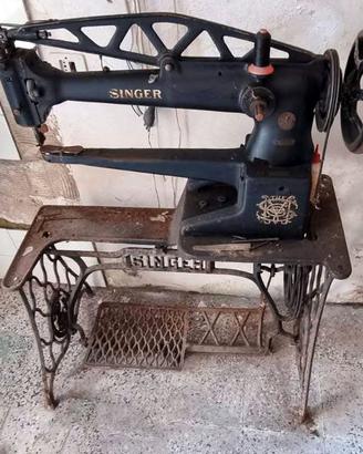 Antica Singer 29k1 macchina da cucire per calzolai