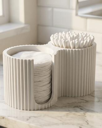 organizer da bagno doppio stampato in 3d