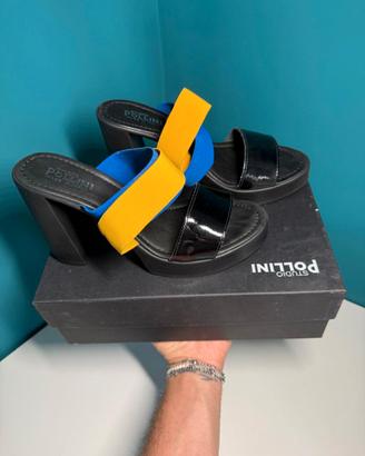 Sandali donna Pollini - Tacco largo - TG 40