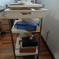 CARRELLO MEDICO PORTASTRUMENTI