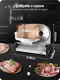 Affettatrice Elettrica YASHE 250W 