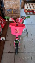 bicicletta bambina con rotelle