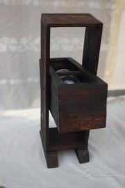 mobile travasa vino noce scuro 