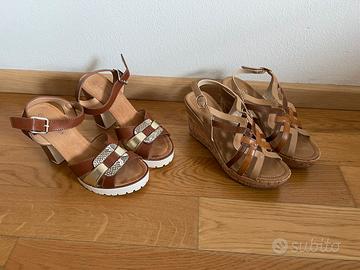 Sandali con tacco da donna