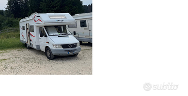 Camper Mansardato DORAL 118 motore mercedes 3000