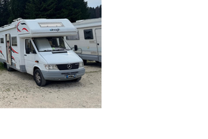 Camper Mansardato DORAL 118 motore mercedes 3000