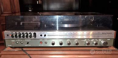 Giradischi Panasonic Piatto ed equalizzatore