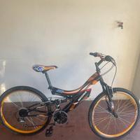 Bici mtb biammortizzata Daytona Regina 26”