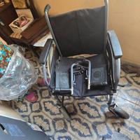 Sedia a rotelle completa di tutto libretto origina