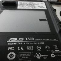 Asus X50 pezzi ricambi carcassa notebook portatile