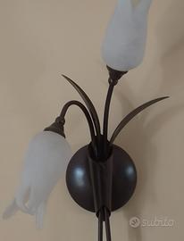 lampadario più le due lampade a muro