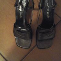 Sandali grigio perlato