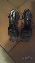 Sandali grigio perlato