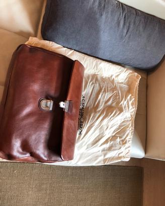 Borsa cartella 24 h ag spalding&bros pelle