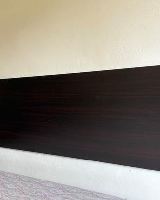Mensola/Pannello legno Pircher Wengé 150x40cm
