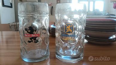 2 Boccali da birra da 1 litro