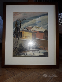 Olio Maurizio La Rocca pittore