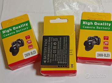 Batterie compatibili  DMW BLE9 - per Panasonic