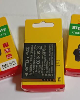 Batterie compatibili  DMW BLE9 - per Panasonic