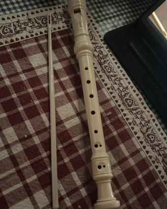 Flauto Yamaha YRS-23 con custodia e bacchetta