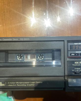 Tipo: Piastra a cassette Technics RS B 605