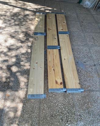 Sponde in legno pieghevole