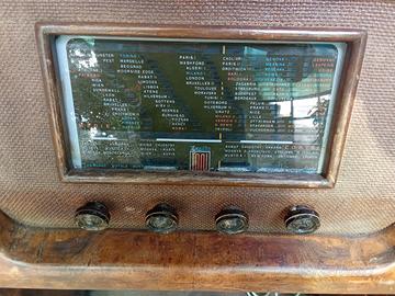 radio ricevitore ducati a valvole 