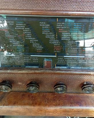 radio ricevitore ducati a valvole 